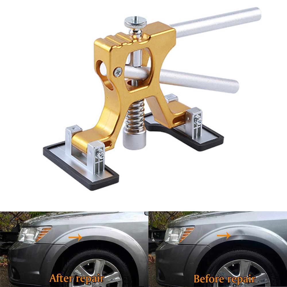 Car Paintless Dent Repair Tools Auto Workshop Body Adjustable Golden Lifter Suction Cup Dent Puller Kits for Anti-hail