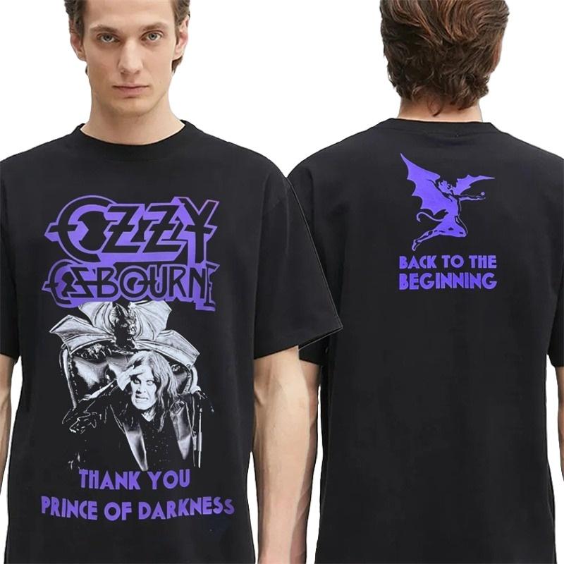 

Ozzy Osbourne Merch 2026 Tee Tshirt Unisex Women Fashion T-shirt Short Sleeve Funny Tee Unisex Hip Hop Tops Tees Casual Shirt Unisex XL