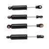 4PCS Shock Absorbers Fit for   1Celsius18 Scale RC Crawler Car Internal Spring Shock Dampers with Screws Washers 59mm Black