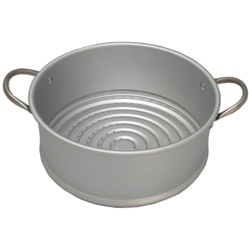 Fujita Metal Steamer, 20cm, Made In Japan, Aluminum, Sweet, Silver, 005904