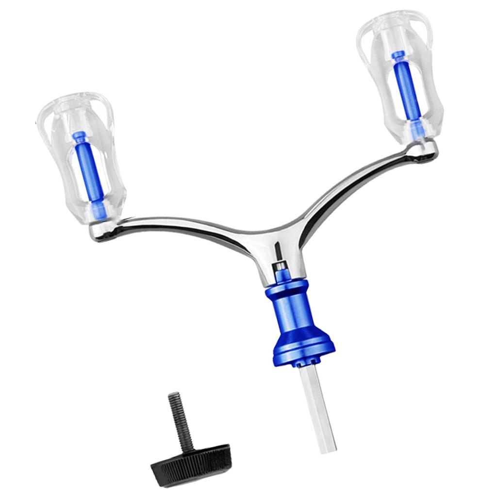 Aluminum Alloy Fishing Reel Handle with Comfort Grip for Better Control Fishing Reel Handle Knob Grip Fishing Reel Parts