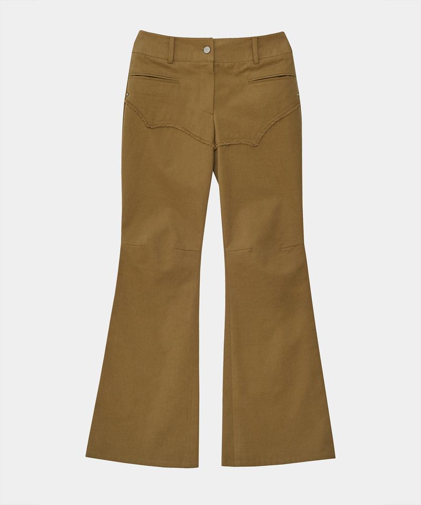 Lipeullegtibeulum Groovey Cutting Bootcut Pants (Desert Camel)