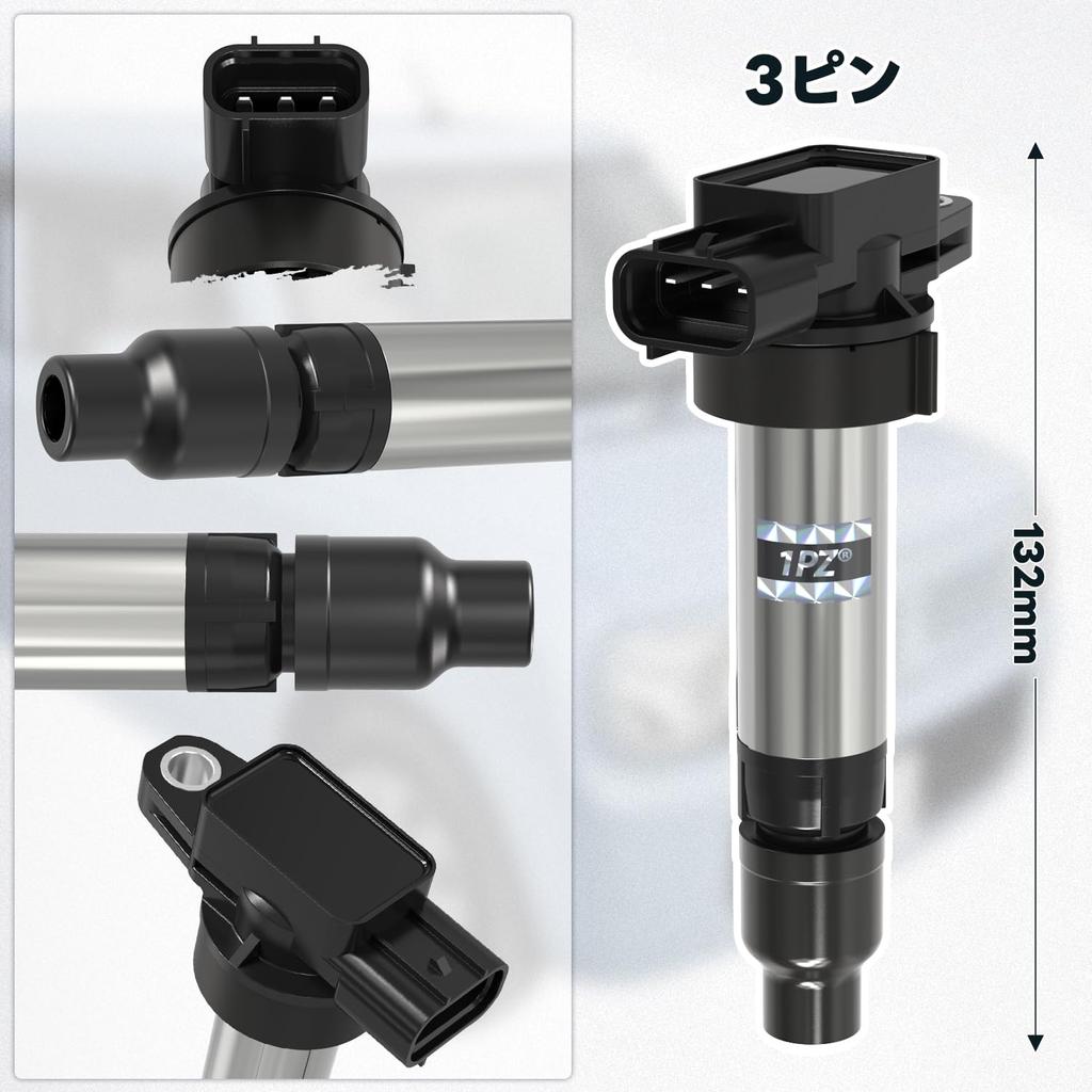1PZ 3 Piece Set 3 Pin Ignition Coil for Car Durability Carry DA52T DA63T Every DA62V DA64V Every Wagon DA62W DA64W Kay HN21S HN22S MR Wagon MF21S Alto