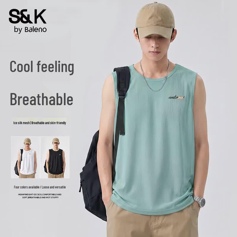 Baleno Men s S&K Ice Silk Cooling Mesh Vest 4XL