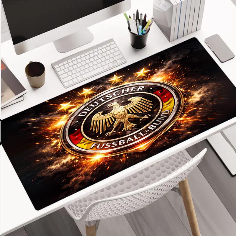 German Football Stars mouse pad, rubber base, esports desk mat, mouse pad for gamers and office use, gaming desk , easy to clean mat
