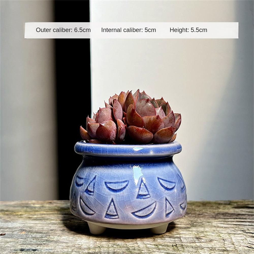 Prodyšná keramika Umyvadlo Kreativní Masový květináč Kočičí dráp Keramika Odkapávací otvor Květinový dekorační keramický květináč