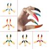10Pcs Halloween Colorful Vampire Long Nail Finger Cover Holiday Dancing Party Halloween Cosplay Kids Plastic Fake Ghost Fingers