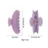 Solid Color Shark Clip Large Hair Clip Fashion Hairpin  Hair Accessories