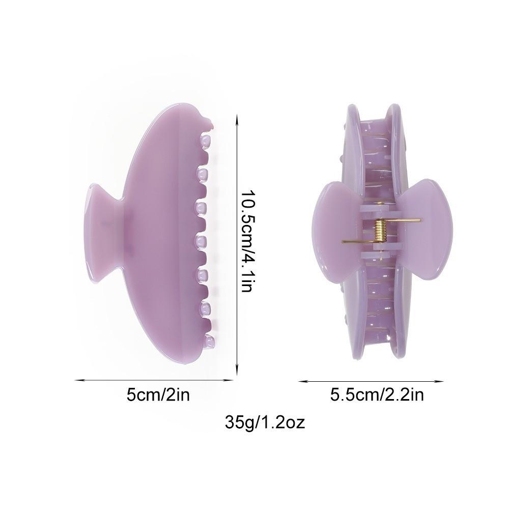 Solid Color Shark Clip Large Hair Clip Fashion Hairpin Hair Accessories
