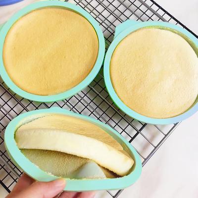 Stampo per torta a strati in silicone a forma rotonda Stampo da cucina Dessert fai da te Stampo da forno Stampi per torta mousse Strumenti per teglia