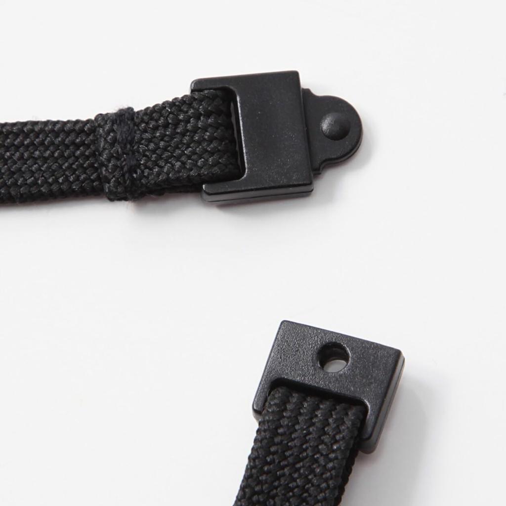 MUJI Card Holder Neck Strap with Retractable Black NDD76A1S Case/ID Reel,