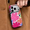 Harajuku Flower Suitable for Apple 17pm Film 2-in-1 iPhone AIR Double-layer anti-drop protective case