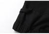 QIYOU 2025 Autumn Unisex Retro Dark Patchwork Double Zipper Workwear Jacket
