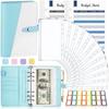 for Money Saving Notebook Gifts A6 Budget Binder Envelope Wallet Cash Storage Books Cash Envelopes