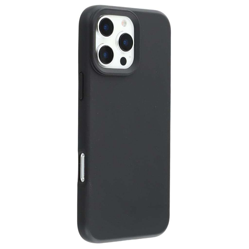 For iPhone 16 Pro Max Case 2.0mm Thick Solid Color Soft TPU Phone Back Cover Large Lens Cutout