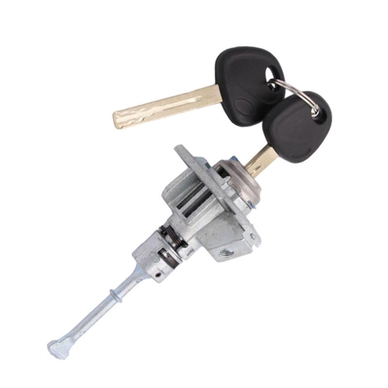 Front Left Door Lock Barrel Cylinder with 2 Keys for Hyundai Sonata 2009–2014 Sonata Hybrid 2011–2015 81970-3SA00 819703SA00