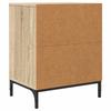 Nightstand 2 Pcs. Sonoma Oak 49 x 36 x 61 cm Engineered Wood