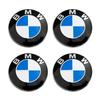 RTJF7 4Pc 68mm 56mm Wheel Center Caps Emblem Badge 50th Anniversary For BMW M Emblem E46 E36 E34 F10 E90 F30 E60 F30 E53 E30 E92 E87
