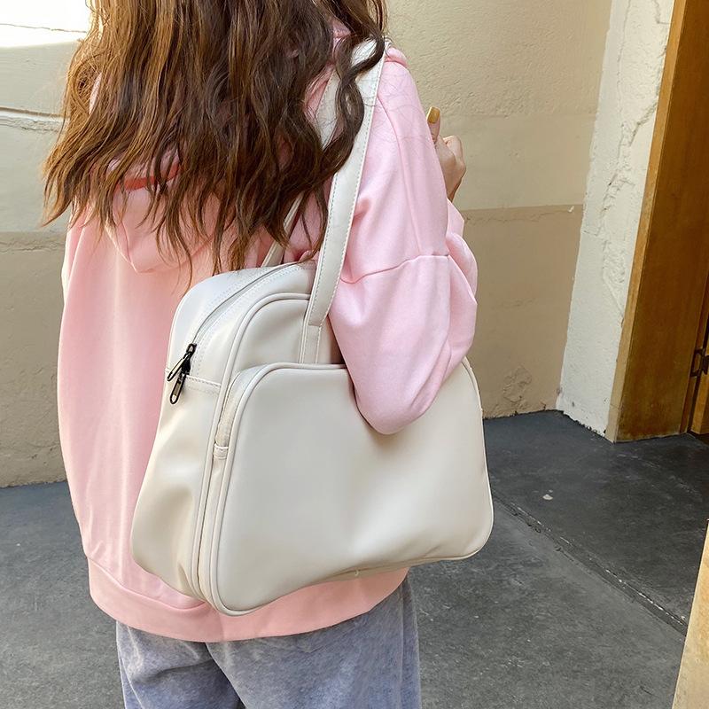Large Capacity Tote Bag for Women Short-distance Business Trip Shoulder Bag Autumn and Winter New Korean Luggage Bag