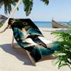 Kylian Mbappé Vibes Beach Towel, Large Soft Quick Dry Towel for Beach Camping Swimming