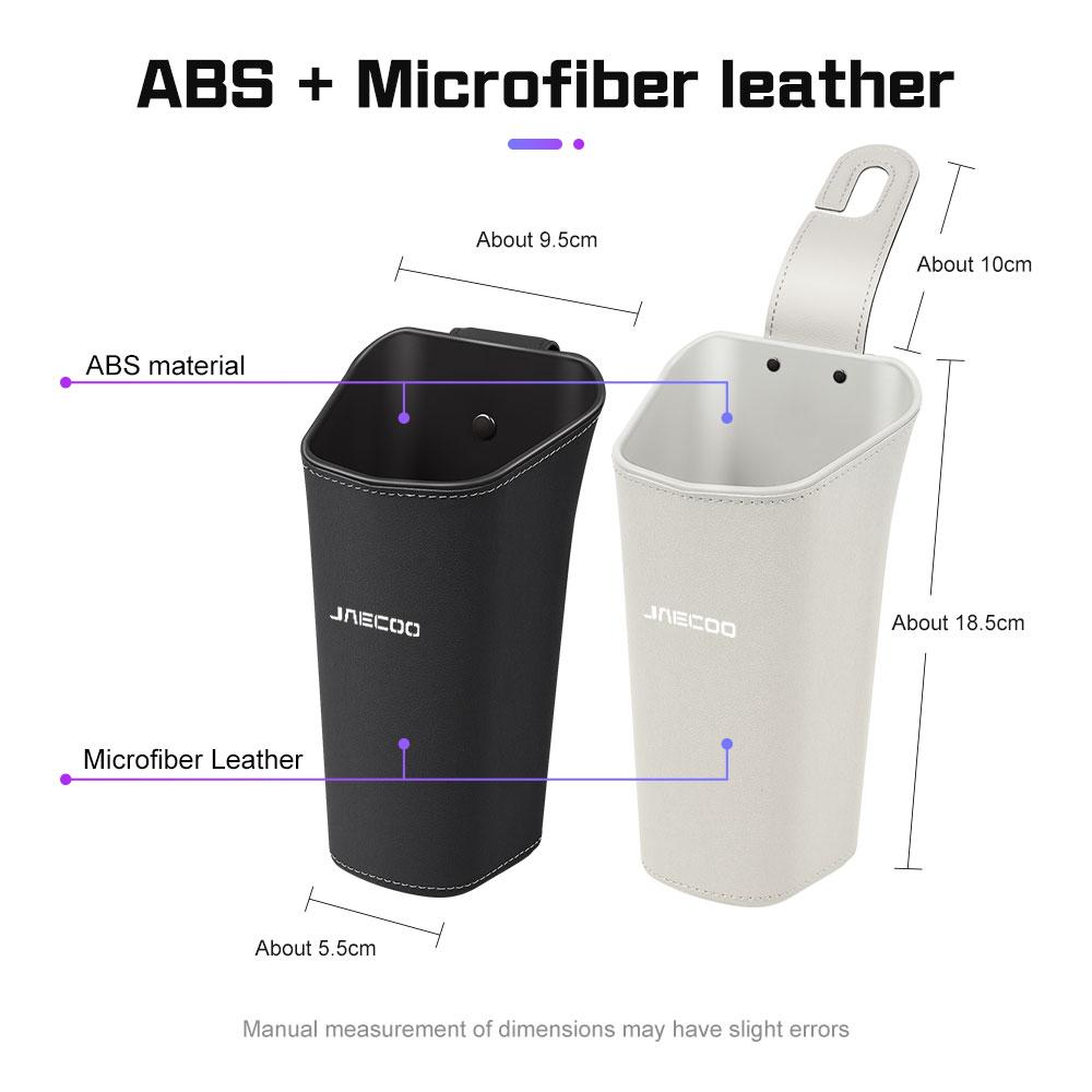 2026 For Chery Jaecoo J7 J8 2026 2026 Car Door Water Cup Holder Backrest Hanging Storage Box Waterproof Trash Can Car Accessries