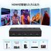 UGREEN HDMI Switcher [5 Inputs, 1 Output, 4K@60Hz] Selector HDCP 2.2/HDMI 2.0 Switcher Manual Switching PS3 PS4 PS5 Switch Compatible Black