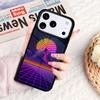 Synthwave 80's Retro Neon vaporwave Phone Case For IPhone 17 16e 15 14 13 12 11 Pro Max Air Mini Soft Protective Cover