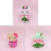 Cat Plush Toy With Cherry Blossom Kimono For Collectors And Kids