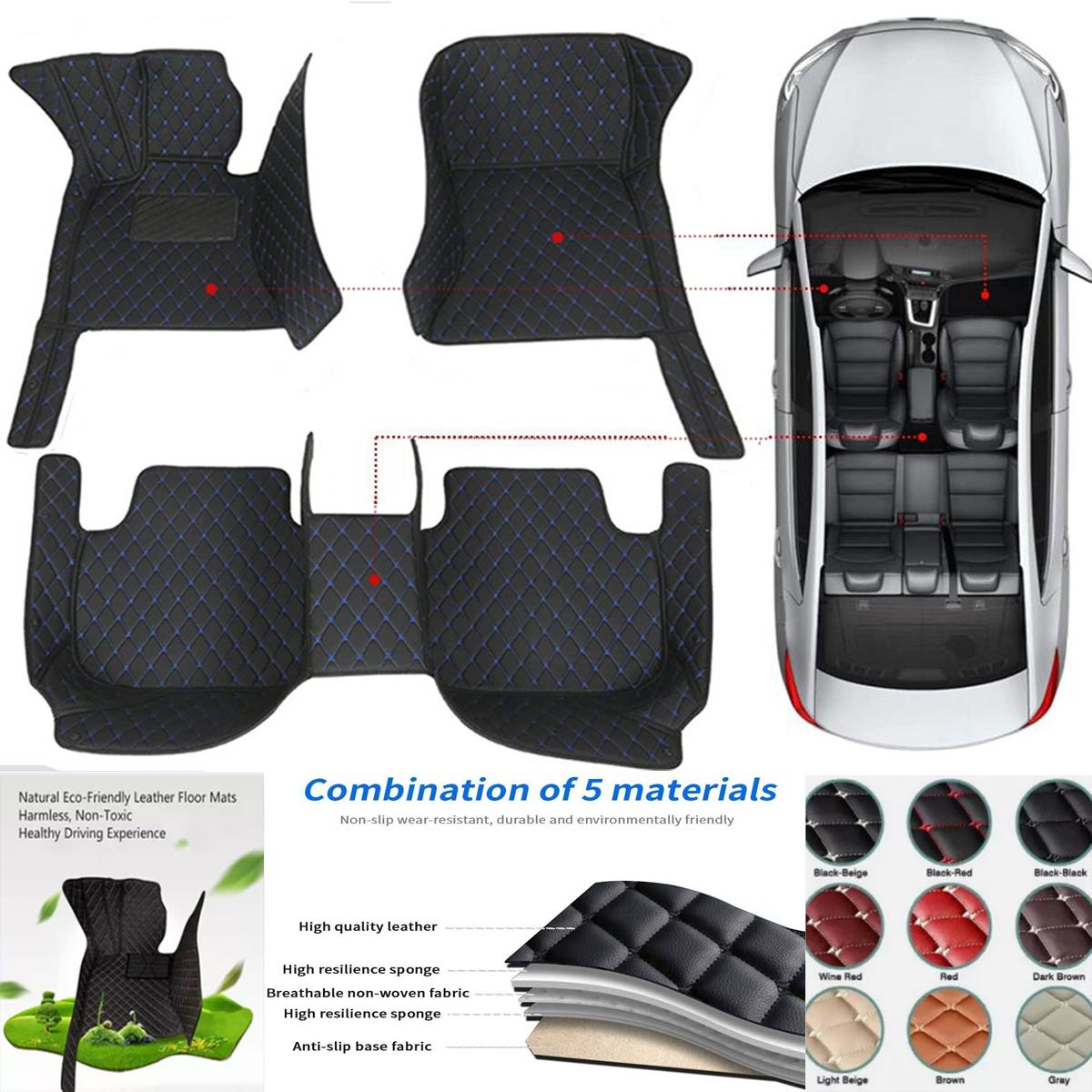 

Custom Car Floor Mats for Toyota Camry Hybrid 2000-2025 Auto Carpets Foot Coche Accessorie Floor Liners 2012-2017