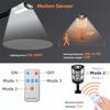 2400w Led Solar Flood Light With Remote Control 3 Lighting Modes Motion Sensor Outdoor Security Street Lamp