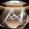 Metal Foldable Laptop Stand Portable Notebook Bracket Support Tablet Stand Heat Dissipation Heightening Rack Laptop Holder