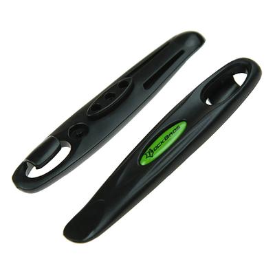 Set aus 2 Fahrradreifen- und Schlauchhebern QTB004 schwarz