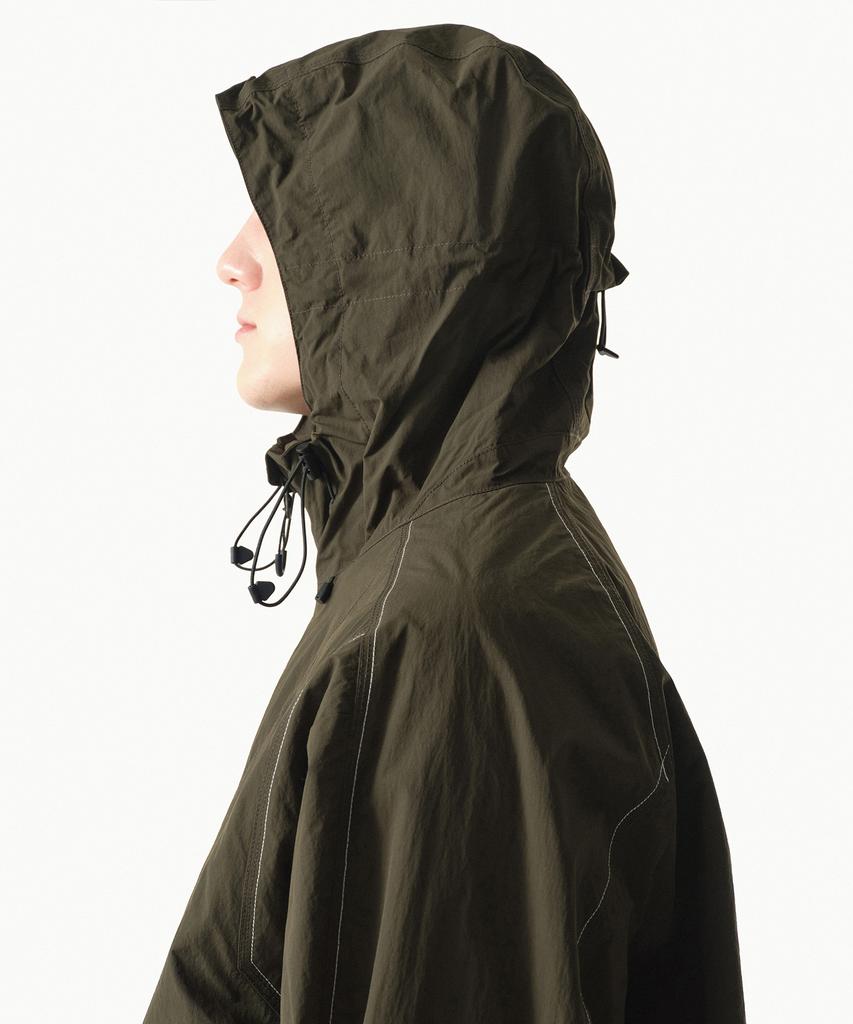 Musinsa Standard [City Leisure] Stitch Windbreaker Jacket [Olive Green]