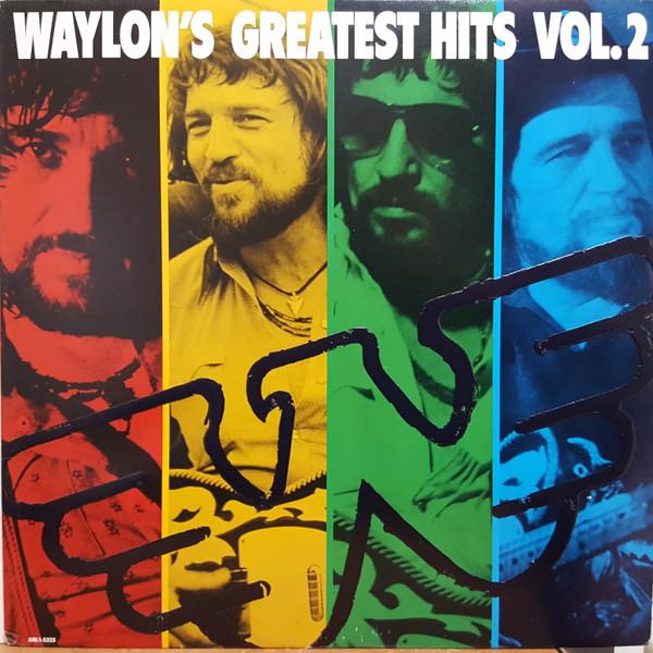 

LP Record WAYLON JENNINGS Waylons Greatest Hits Vol.2 AHL15325 RCA 1984 Canada CountryFolk Used