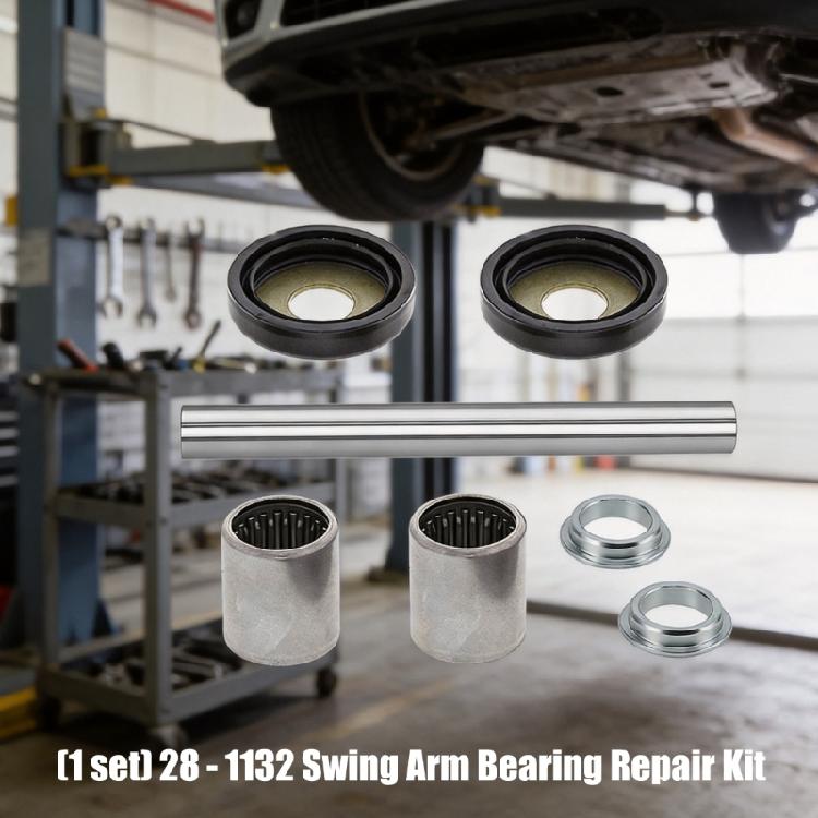 Linkage Repair Set 28-1132 for ATC200X 1983-1985, Bearing and Seal Pair Kit with Shaft and Spacers for Rear Service Maintenance Work
