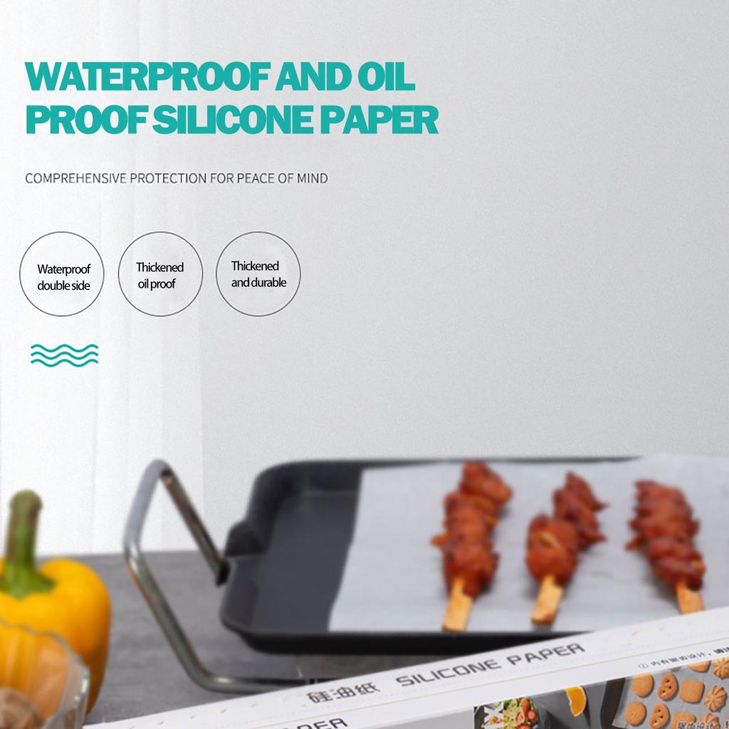 Precut Non-Stick Baking Sheets Parchment Paper For Fryer,cooking And Grilling