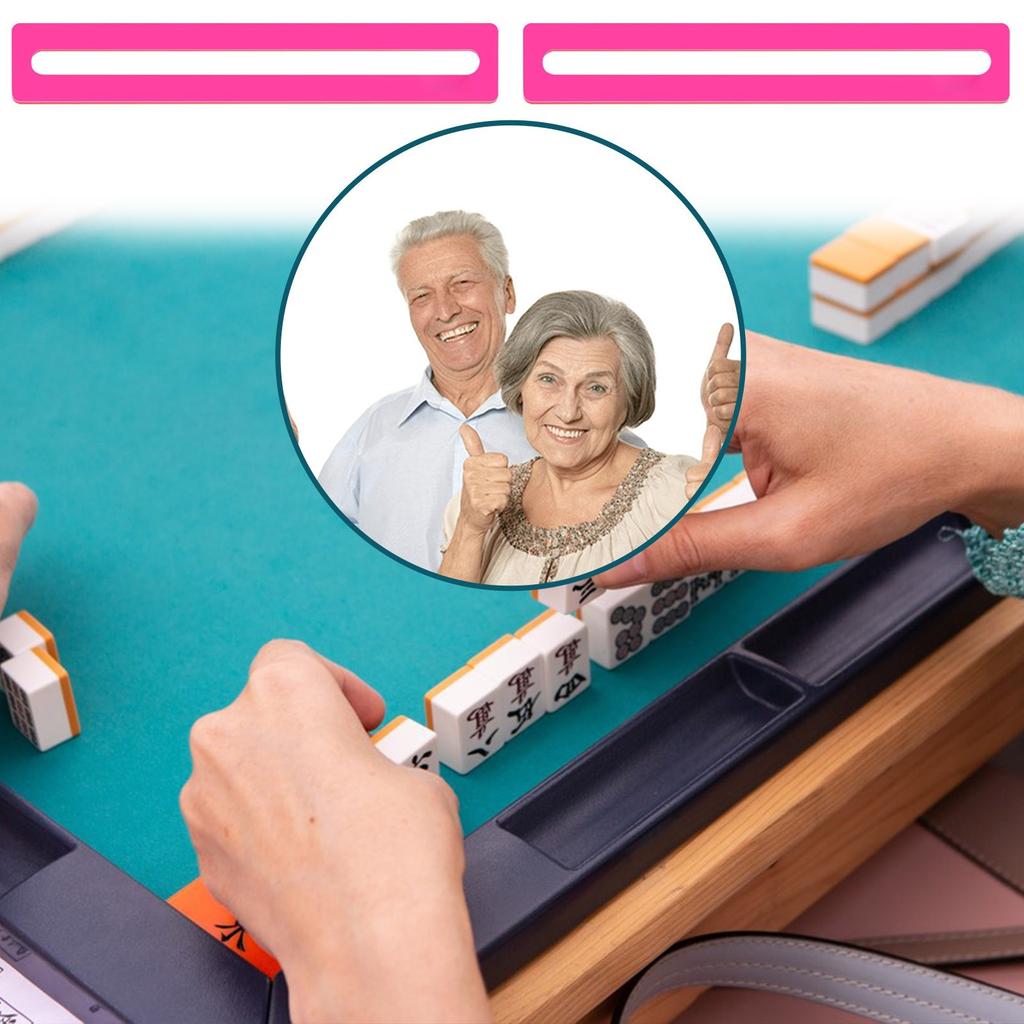 Mahjong Finder And Reading Guide Strip – Line Focus Ruler For Rulebooks And Learning Aid
