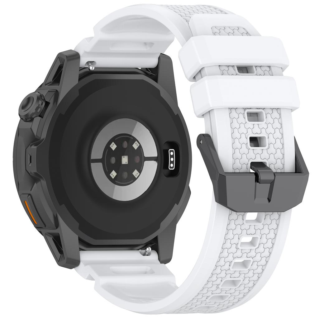 24mm Armor Watch Band for Coros Nomad/Garmin Venu X1/TicWatch Atlas Adjustable Silicone Strap