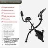 Foldable Magnetic Resistance Exercise Bike