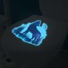 Fun-yg007 Jungle Lone Wolf Bathroom Toilet Toilet with Home Beauty Decorative Stickers Self-adhesive