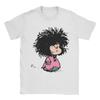 Vintage Mafalda With Swimsuit Tshirts For Unisex Unisex O Neck Pure Cotton T Shirt Mafalda Cartoon  Tee Shirt 4xl 5xl Tops