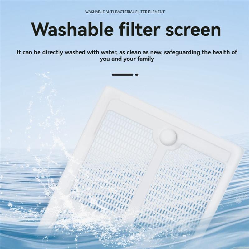 B69A Sewage Box Filter For Ecovacs Deebot X8 Pro Omni /X8 Pro Plus/ T80 Sweeper Sewage Tank Replacement Parts Filter 10PCS