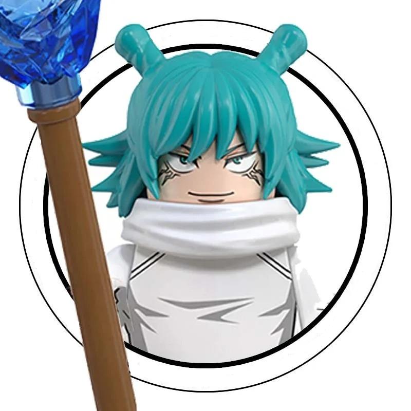 WM6202 WM6201 WM6200 WM6140 WM6139 Jujutsu Kaisen Byggeklosser Mini Actionfigur Itadori Yuji Gojo Satoru Ryomen Gaver Leker