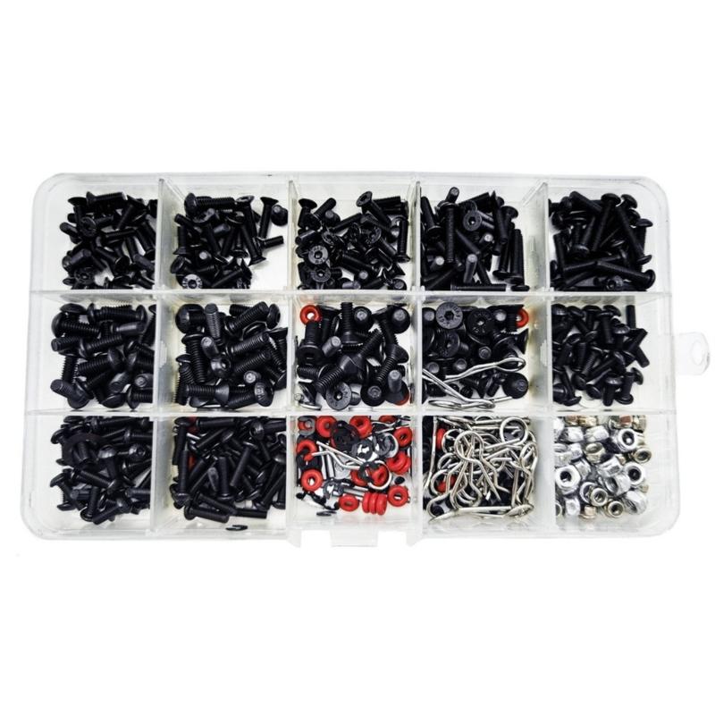 

500Pcs Toy Car Tool Kit High Strength Screws For DIY Model Vehicle Maintenance And Upgrades 1