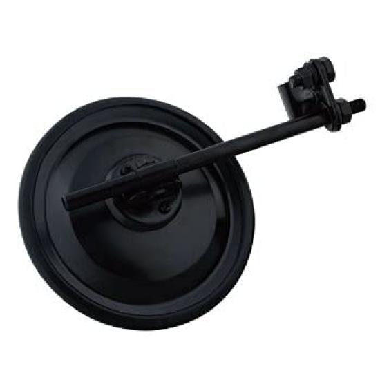 

Jet Inoue Back Shot Mirror 15 Round Flat 200mm Diameter Black 501572 Ver. чёрный