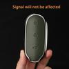For Lixiang L9 L7 L8 L6 Key Fob Cover Leather Car Case Aluminum Buckle Alloy Keychain Accessories G4B7  Li Auto Inc