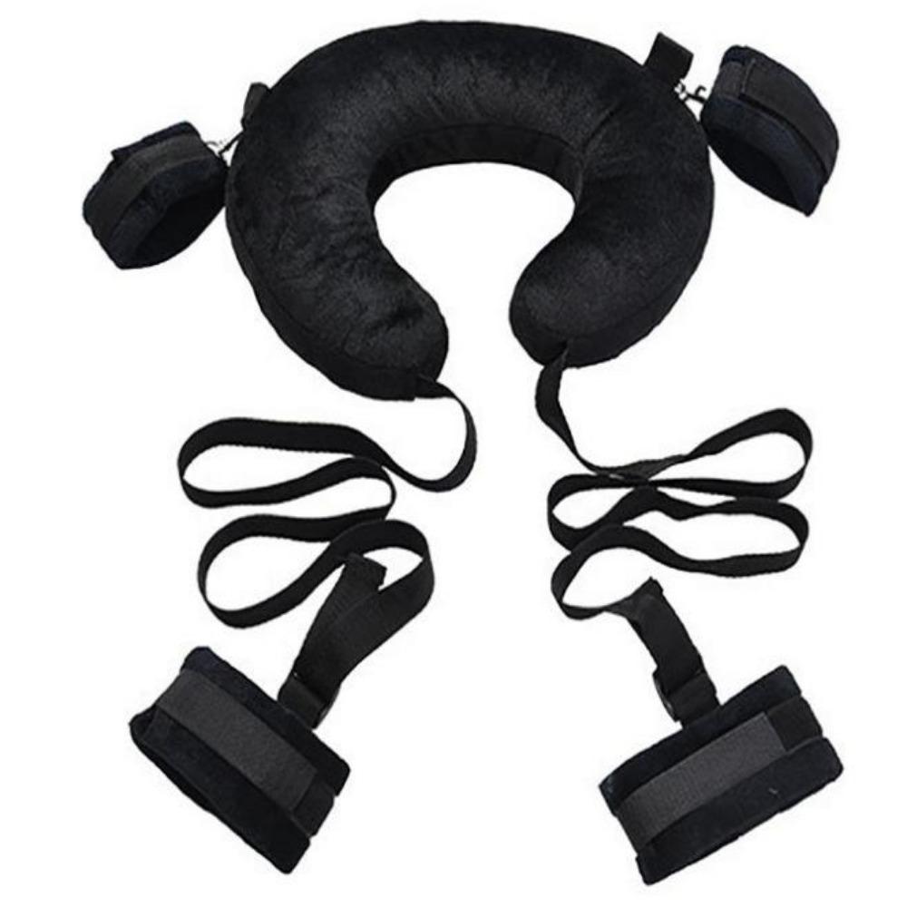 Sex Toys Cotton  Bondage Set Handcuffs Sexy Leg Pillow Thinning Belt Bending Orgasm Couple Toy