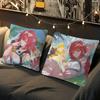 U-Ukinami Y-Yuzuha Office Cushion Pillowcase Car Cushion Cover45X45CM Lumbar Pillowcase Sofa Pillowcover