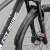 WEST BIKING Reflective Bicycle Fender High Toughness Bike Front Rear Mudguard For 26-27.5 Inch MTB Fenders Bike Accessories