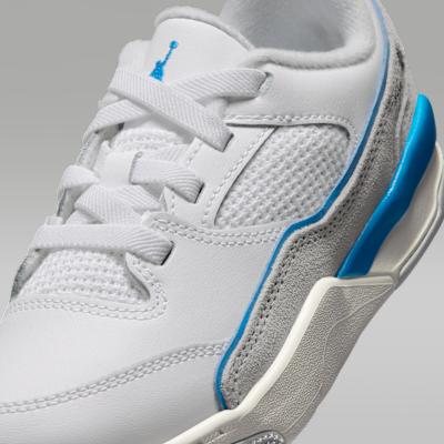 Jordan Flight Court White Photo Blue (PS)